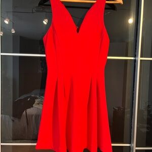 BCBGeneration Vivid Red Mini Dress